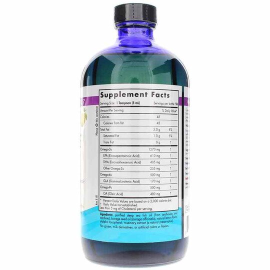 Complete Omega Liquid Lemon, NRN